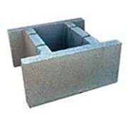 Блок пустотелый бетонный (вентиляционный)