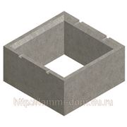 Блок бетонный колонный квадратный фото