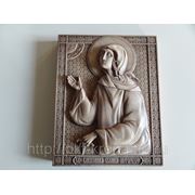 Резная икона - Святая блаженная Ксения Петербургская фото