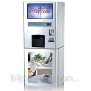 Вендинговый кофейный автомат LD801 с мультимедийной рекламой фото