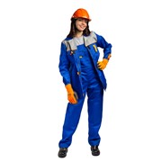 Костюм женский Гера василек/светло-серый (104-108, 170-176, Василек/Светло-серый) фото