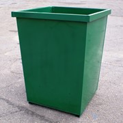 Контейнер металлический для ТБО К075 (мусорный контейнер)