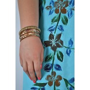 Браслет ручной работы розовый с перламутром 60 грн оптом фото