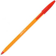 Ручка шариковая BIC оранж красный