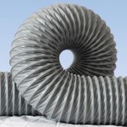 Гибкий полимерный воздуховод VINI (VINIL, VU, PVC, PVC-F, PVP, ГПВ, ПВХ, винилискожа) из виниуретана d=100 мм