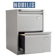 Шкаф картотечный металлический NF-02 на 2 ящика для документов