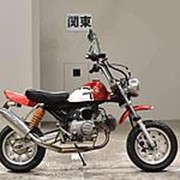 Мопед мокик Honda Monkey рама Z50J гв 1981 тюнинг пробег 1 т.км красный белый фото