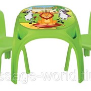 Стол с двумя стульями для детей King