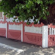 Забор железобетонный художественный в Житомире. Доставка по Украине