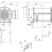 Таль электрическая 13Т 1766, г/п -4 тонн, в/п -60 метра, пр-во Болгария фото