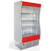 Холодильная горка пристенная охлаждаемая витрина Полюс 100 фотография