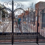 Ворота кованые на заказ фото