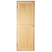 Дверь для сауны Tesli “Глухая“ 67,8x188 фотография