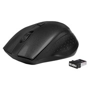 Мышь беспроводная SVEN RX-325, 3 кнопки + 1 колесо-кнопка, оптическая, черная, SV-03200325WB фото