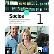 M. Gonzalez, F. Martin, C. Rodrigo y E. Verdia Socios Nueva edicion 1 Libro del alumno + descarga mp3 фото