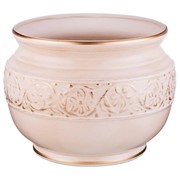 КАШПО СРЕДНЕЕ ФЛАУЭРС БЕЖЕВЫЙ ГЛЯНЕЦ 650/223 В фото