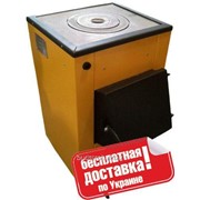 Твердотопливный котел Буран mini 18 кВт с варочной плитой. фото