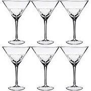 Набор бокалов для мартини из 6-ти шт. "айсберг" объем 350мл. высота 19см. Lefard (693-012)