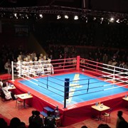 Ринг боксерский 5*5м на помосте 1м РП 1/1. Производство боксерских рингов от Спортстайл. фото
