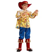 Карнавальный костюм для детей Батик Кот в сапогах сказочный детский, 36 (146 см) фотография