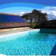 Системы солнечного подогрева бассейнов фото