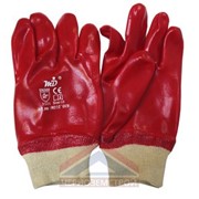 Перчатки МБС нитриловые манжет с резинкой (красные)