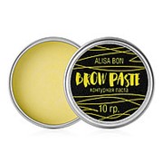 Контурная паста для бровей “BROW PASTE“ лимонная, ALISA BON фото