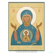 Икона Матери Божией Знамение Артикул: 001003ид9011 фото