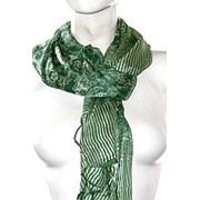 Infinite Soul Шейный шелковый шарф Silk Scarf-33 (Зеленый) фото