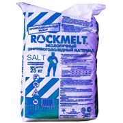 Противогололедный реагент ROCKMELT SALT 25кг фото