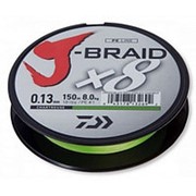 Шнур Daiwa J-Braid X8 Chartreuse 0.16mm 20lb 150m фото