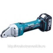 Аккумуляторные шлицевые ножницы по металлу makita bjs101rfe фотография