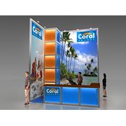 Выставочный стенд Coral travel фото