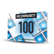 Код пополнения счета международной карты GN Community на 100 USD фотография