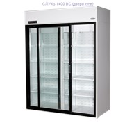 Шкаф холодильный СЛУЧЬ 1400 ВС (двери купе) фотография