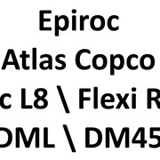 Atlas Copco DM45 DML DM Epiroc Roc L8 Flexi Roc D6 фото