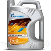 Gazpromneft Diesel Premium 5W40 CI-4/SL (5л) фотография