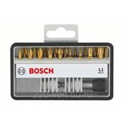 Набор бит Bosch Robust line max grip ph/pz/tx/ls 25 мм, 18 шт.