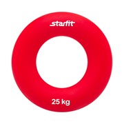 Эспандер кистевой Starfit ES-404 Кольцо, диаметр 8,8 см, 25 кг, красный фото