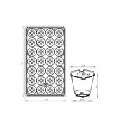 Изготавливаем матрицы и оснастки для термоформовки на ваккумном станке для рассадников пластиковых кассет решеток лотков горшков и посевных ящиков для рассады фото