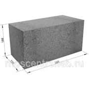 Полнотелые стеновые блоки СКЦ-1ПРП 01/01С - КСР-ПР-ПЛ-39-50-F15-1760 Серый цвет 390 х 190 х 188 мм фото