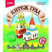 Объемная лепка пластилином LORI "Церковь и колокольня", картон. уп., Ол-003