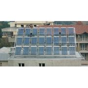 Системы солнечного нагрева воды гелиосистемы фото