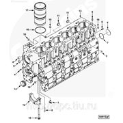 Блок цилиндров Cummins 6CT V=8.3 (210-325л.с.) 3939313 5289666 4993493 4947363 3971387 3970752 3939313 4089241 фото