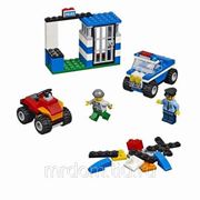 Конструктор lego build&rebuild строительный набор полиция" (824969)