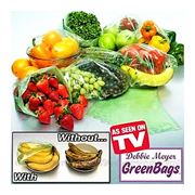 Пакеты для хранения овощей, фруктов и зелени Green Bags фото