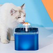 Многоцветный умный питьевой фонтанчик для домашних животных Автоматический малошумный сверхмощный фильтр для фото