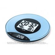 Весы кухонные электронные с часами Beurer KS49 blue фотография