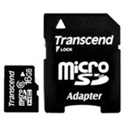 Карта памяти Transcend MicroSDHC Card 16 Gb Class 10 фото