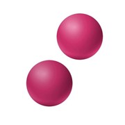 Ярко-розовые вагинальные шарики без сцепки emotions lexy medium Lola toys 4015-02lola